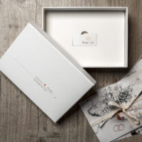 Leatherette Love Photo & USB Box LL-4